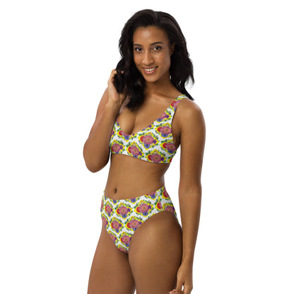 Recycled high-waisted bikini #7